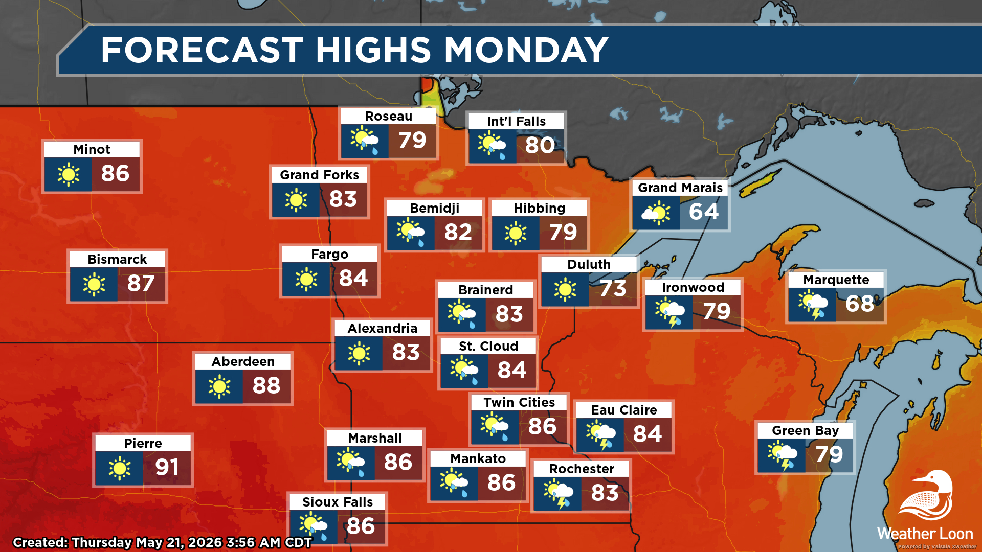 Memorial Day Weekend Forecast: Warming Temperatures