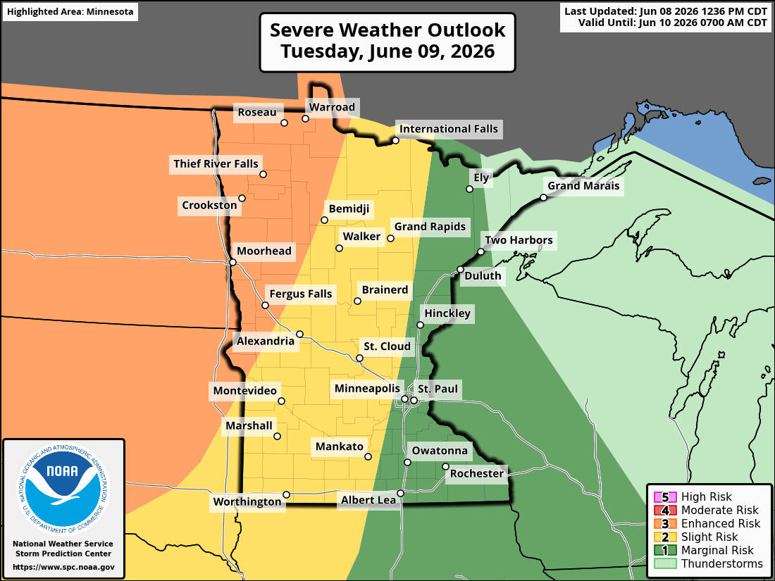 Severe Threat on Wednesday