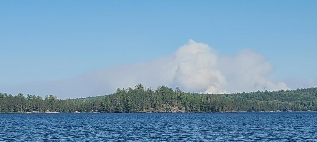 Northern Minnesota Wildfires Burn - Hot Week Of Weather